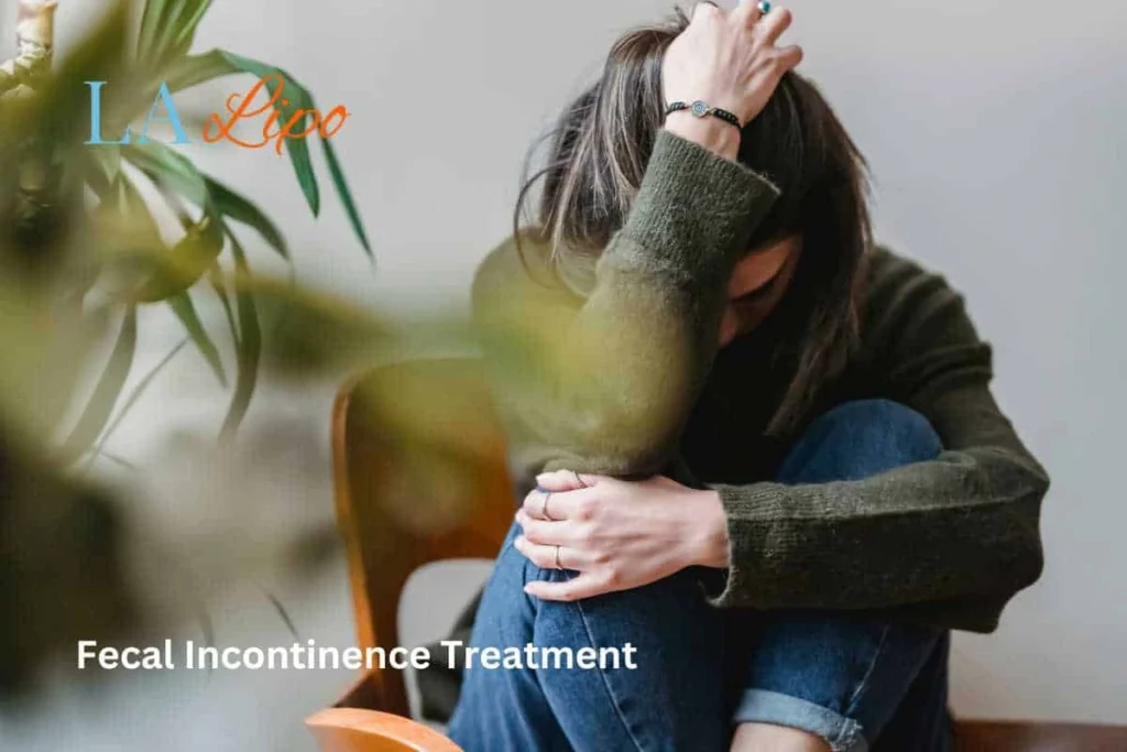 woman worried about fecal incontinence diet Potters Bar