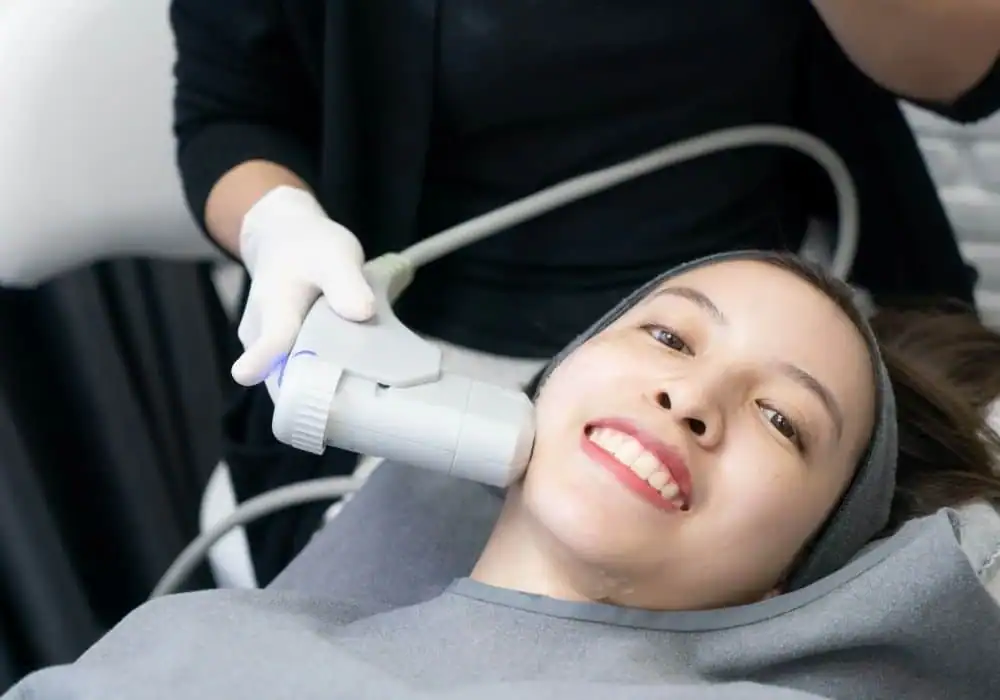 HIFU treatment Potters Bar in progress