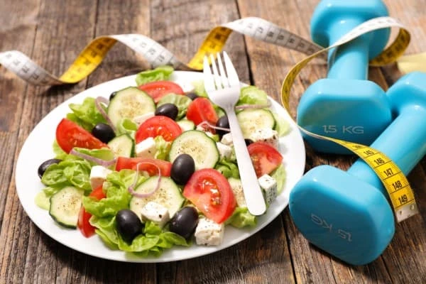 Example of good diet and exercise Potters Bar