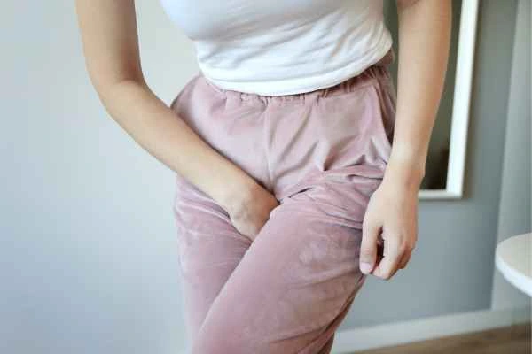 woman struggling with urine incontinence Potters Bar