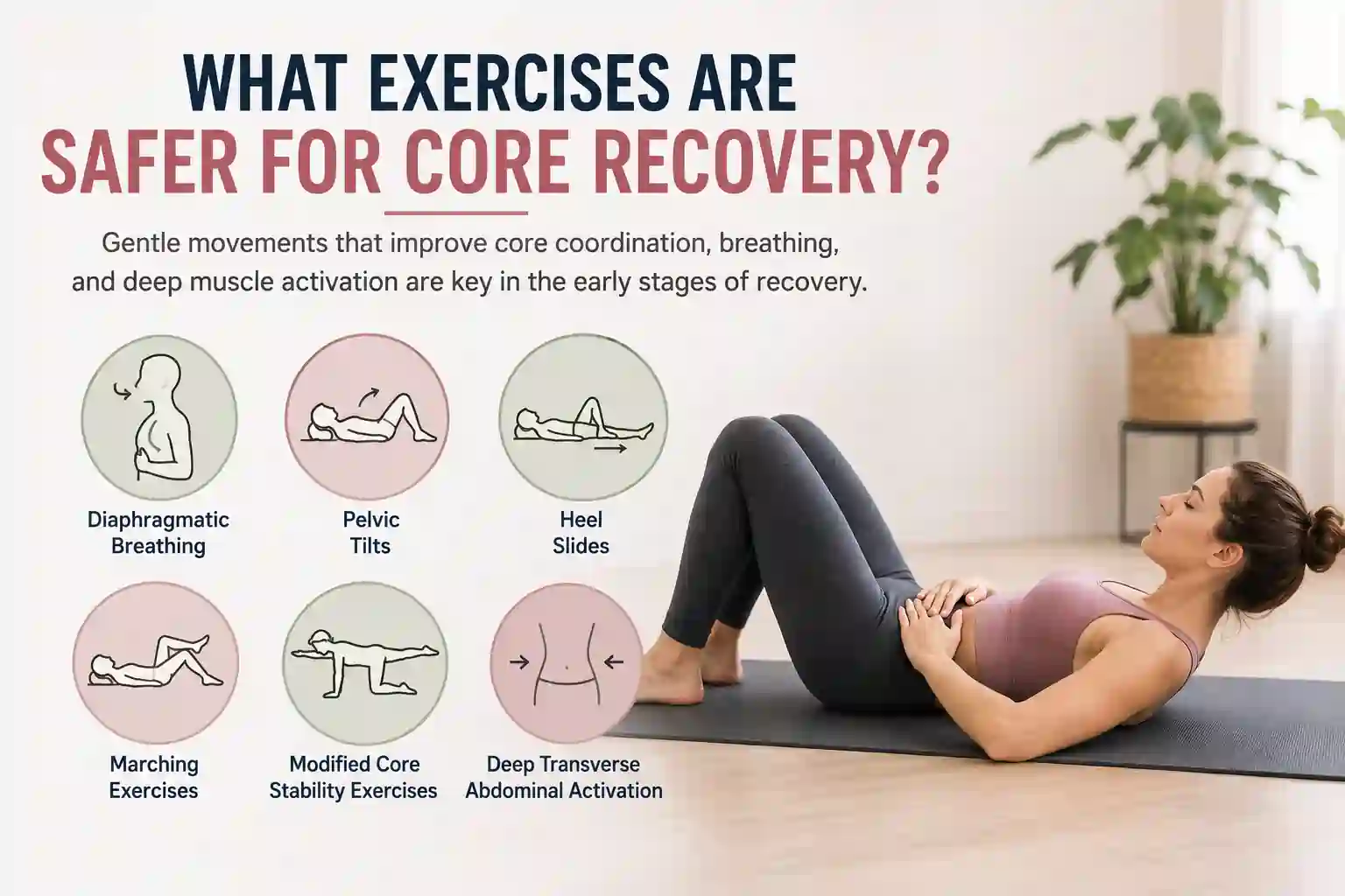 What Exercises Are Safer for Core Recovery Potters Bar