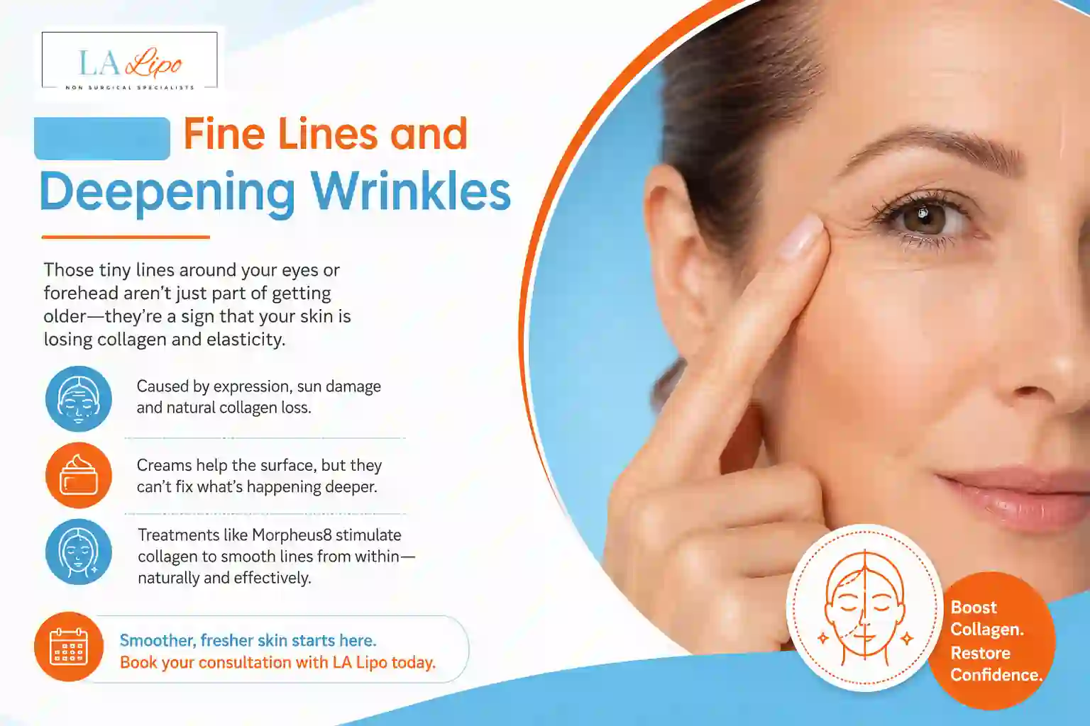Sign #2: Fine Lines and Deepening Wrinkles Potters Bar