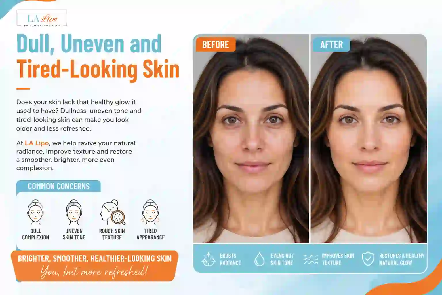 Sign #5: Dull, Uneven and Tired-Looking Skin Potters Bar