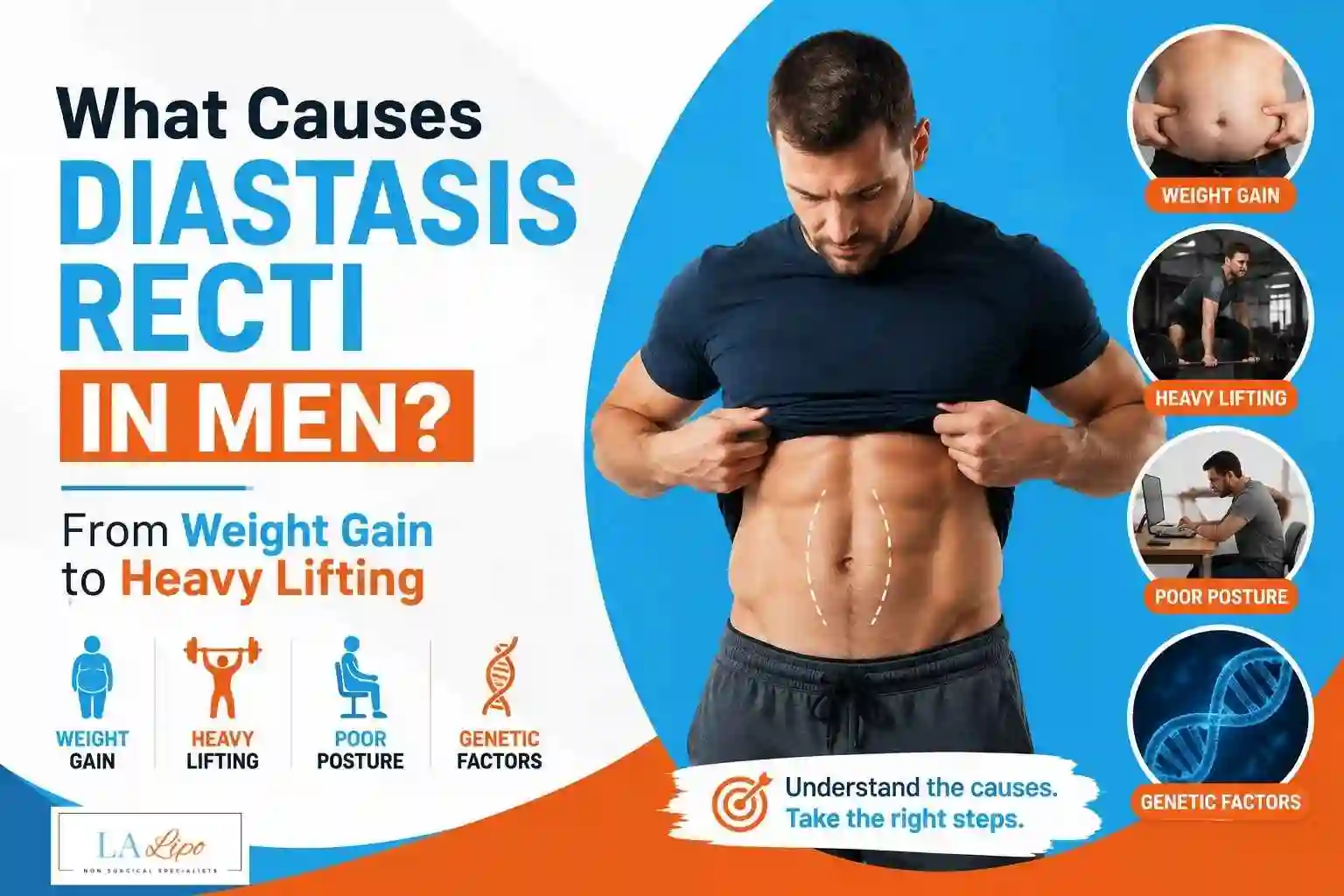 What Causes Diastasis Recti in Men? From Weight Gain to Heavy Lifting Potters Bar